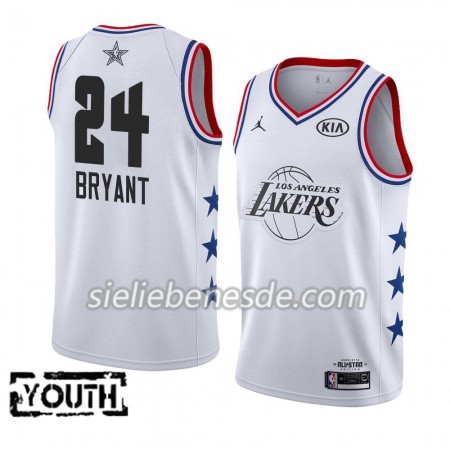Kinder NBA Los Angeles Lakers Trikot Kobe Bryant 24 2019 All-Star Jordan Brand Weiß Swingman